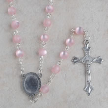 Cat eyes beads rosary